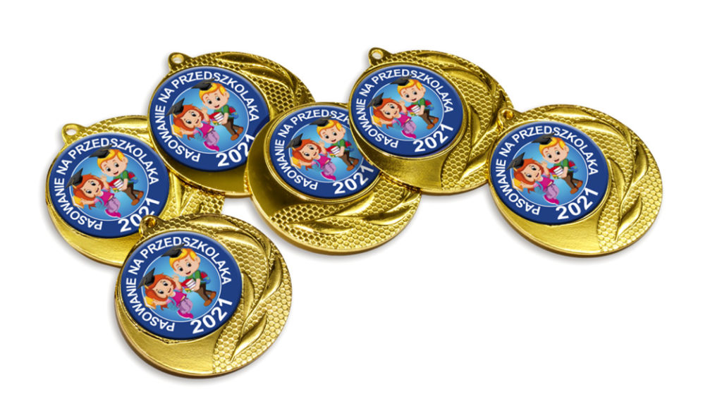 Medale na pasowanie przedszkolaków MED-04