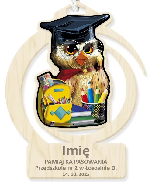 medal pasowanie na przedszkolaka C-500