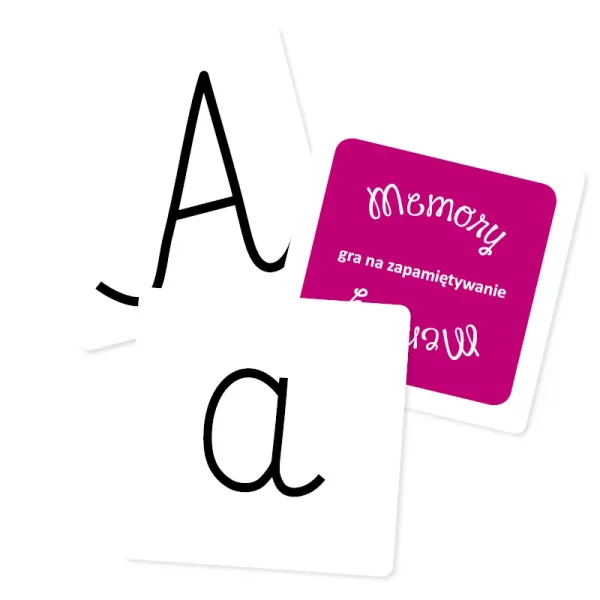Alfabet Memory (Gra Edukacyjna) E-240