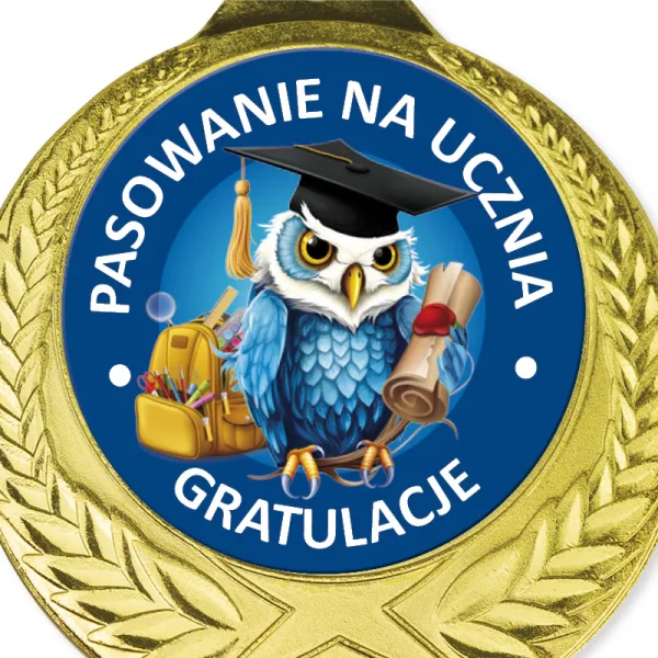 Medal Pasowanie na Ucznia