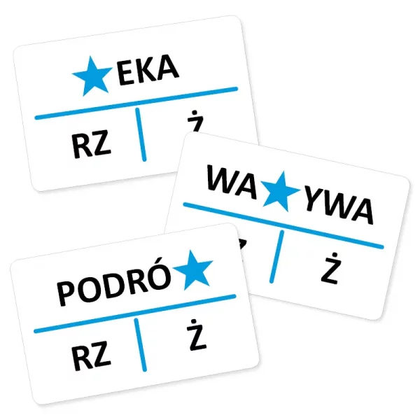 Klamerkowa Ortografia RZ i Ż (Gra Edukacyjna)