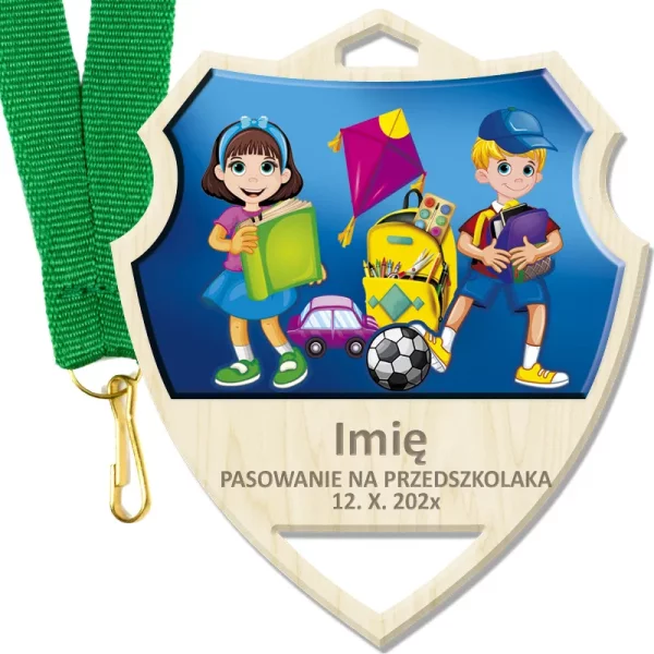 Medal Pasowanie na Przedszkolaka (imienny)