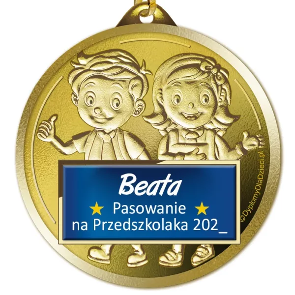  Medal Pasowanie na Przedszkolaka