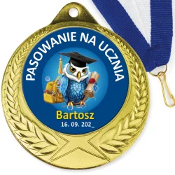    Medal Pasowanie na Ucznia (Imienny)