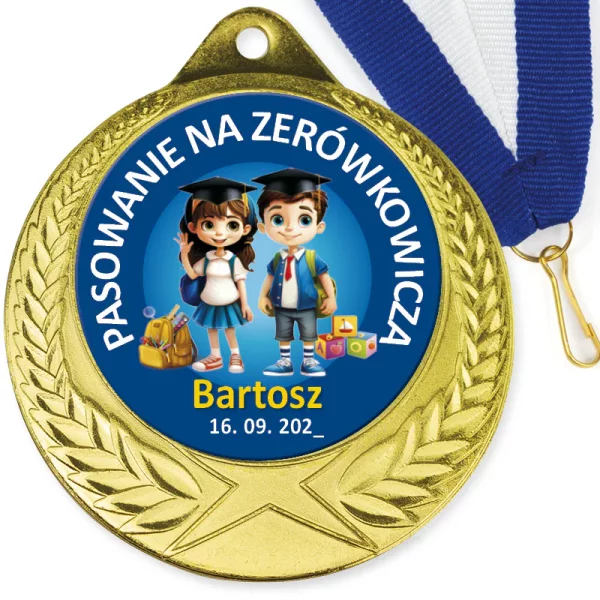 Medal Pasowanie na Zerówkowicza (Imienny)