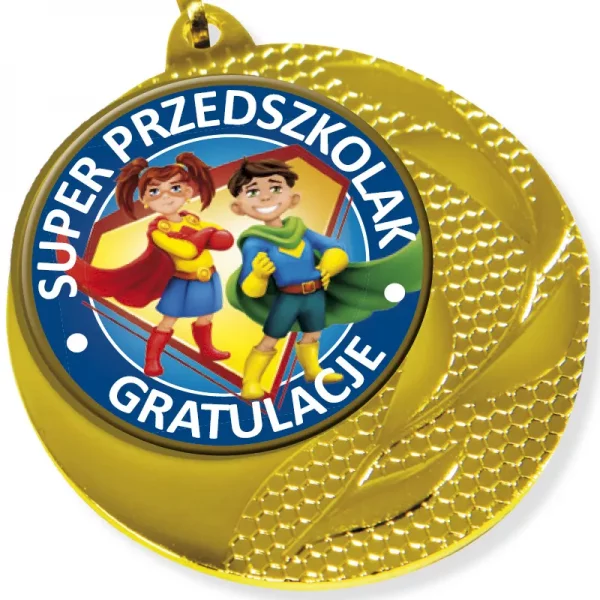 Medal Super Przedszkolak