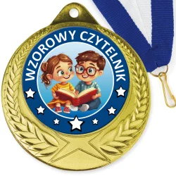 Medal Wzorowy Czytelnik
