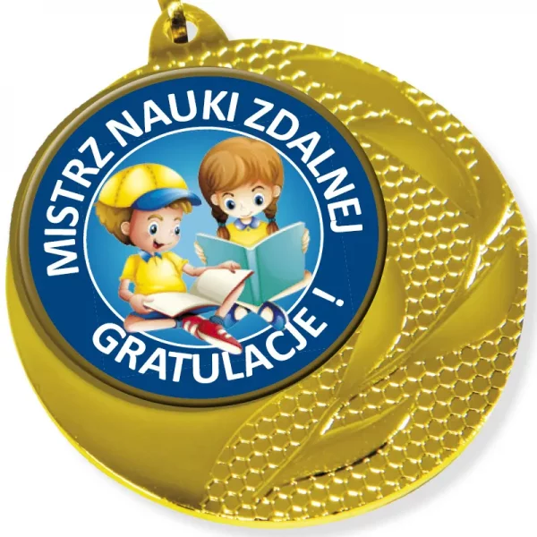 Medale Nauka Zdalna (Mistrz Nauki Zdalnej) med-23