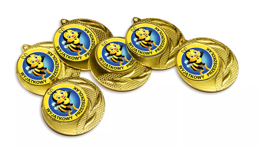 medal wyjątkowy przedszkolak med-05