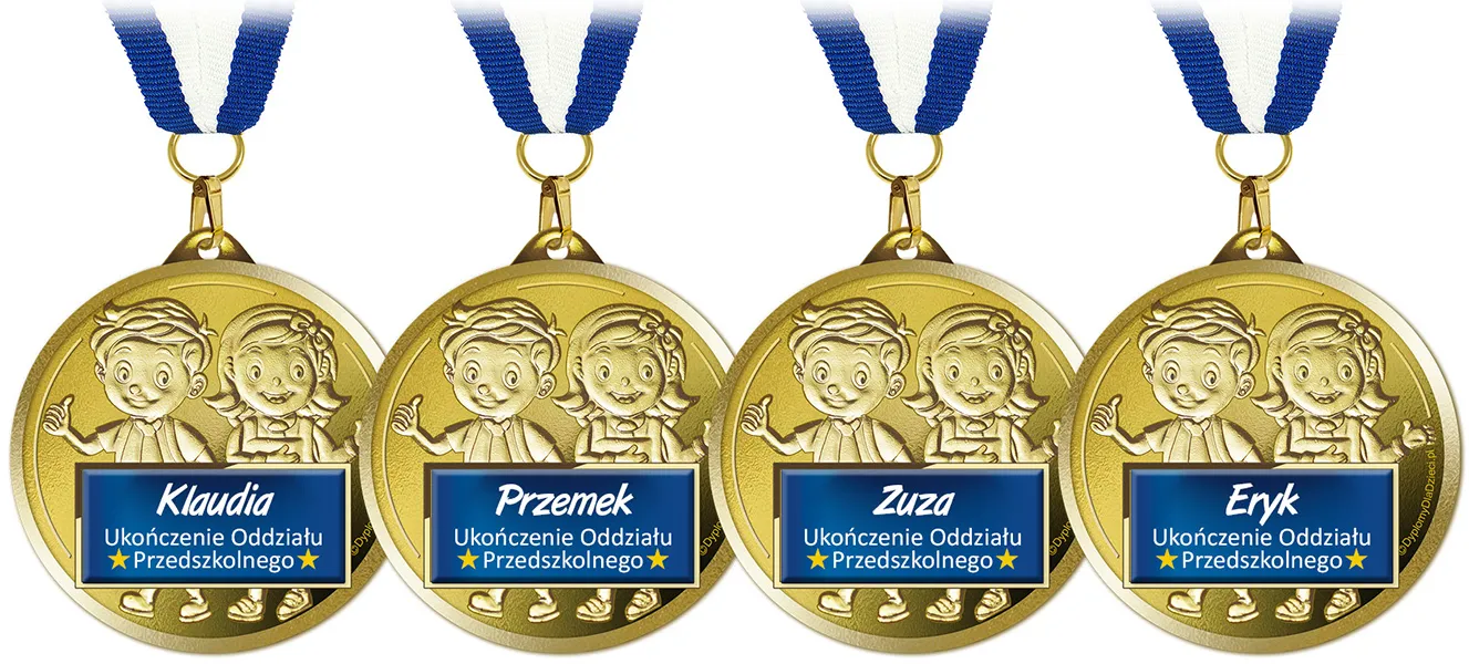 Przykładowe realizacje z medalami