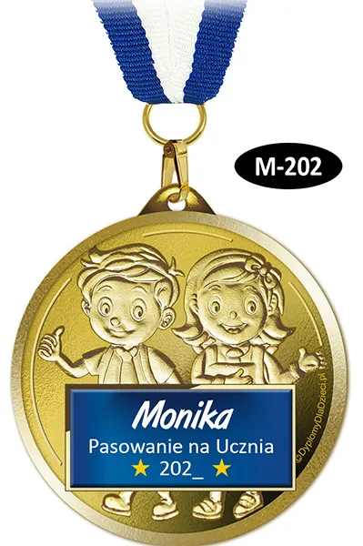 Medal Pasowanie na Ucznia Med-202