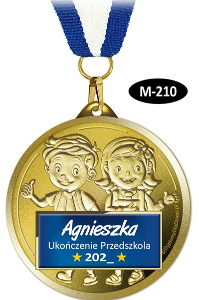 Medal Ukończenie Przedszkola Med-210