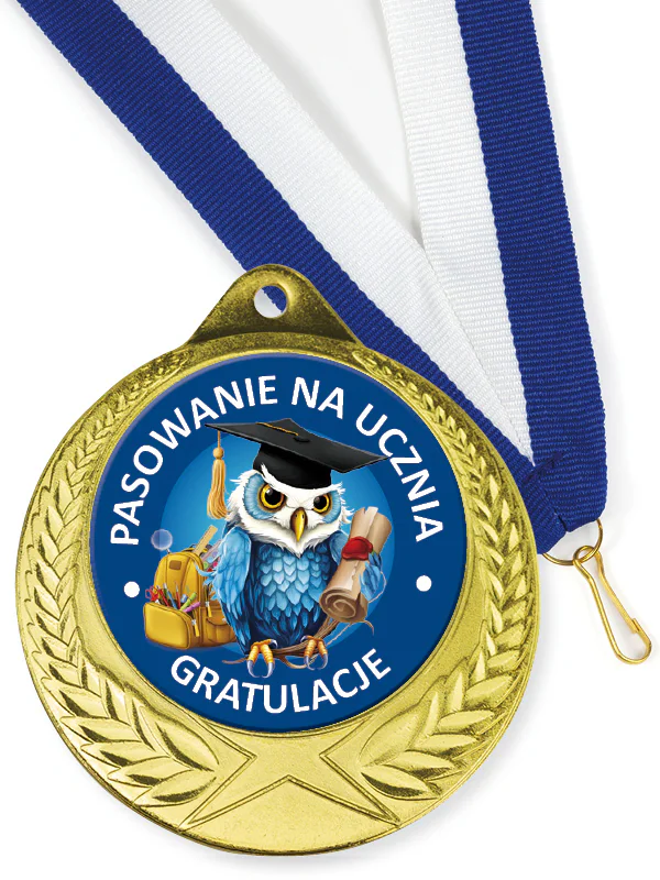 Medal Pasowanie na Ucznia