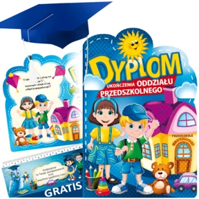 Zestaw Ukończenie Oddziału – Dyplom, Biret, Zakładka