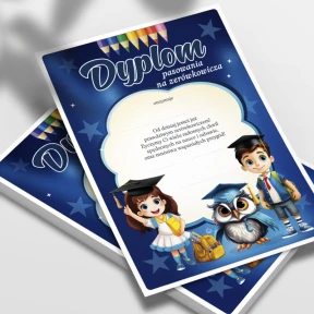 Dyplom Pasowania Na Zerówkowicza — Kolekcja Premium