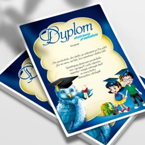 Dyplom Ukończenia Przedszkola