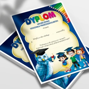 Dyplom Ukończenia Oddziału Przedszkolnego