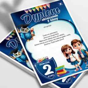 Dyplom Ukończenia 2 Klasy