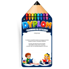 Dyplom Pasowania na Czytelnika