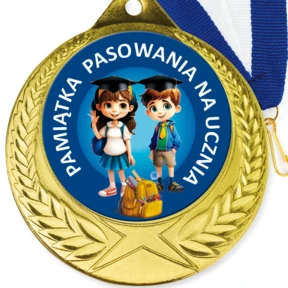 Medal Pasowanie na Ucznia