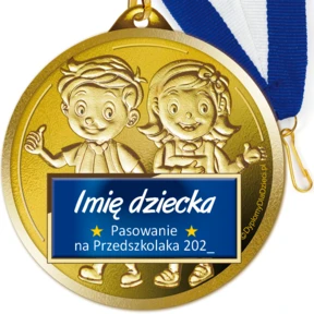 Medal Pasowanie na Przedszkolaka (imienny)
