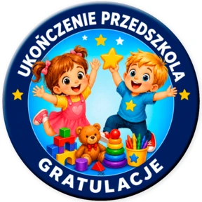Przypinka Ukończenie Przedszkola