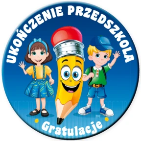 Przypinka Ukończenie Przedszkola