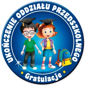 Przypinka Ukończenie Oddziału Przedszkolnego