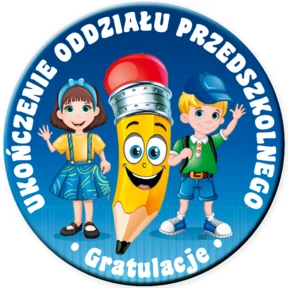 Przypinka Ukończenie Oddziału Przedszkolnego
