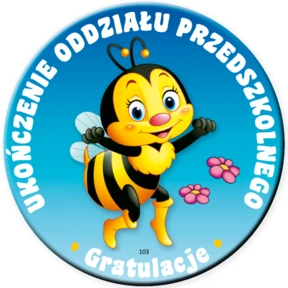 Przypinka Ukończenie Oddziału Przedszkolnego