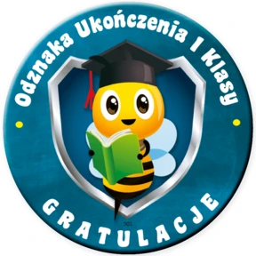 Przypinka Ukończenie 1 Klasy