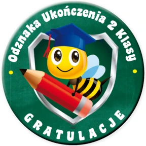 Przypinka Ukończenie 2 Klasy