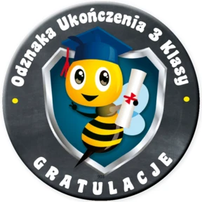 Przypinka Ukończenie 3 Klasy