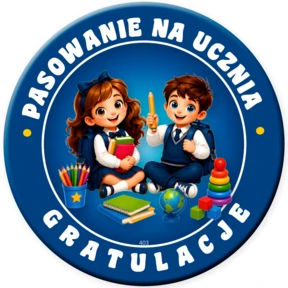 Przypinka Pasowanie na Ucznia