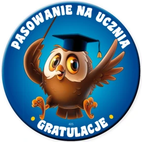 Przypinka Pasowanie na Ucznia