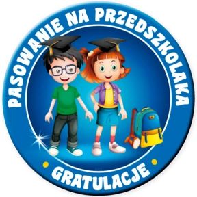 Przypinka Pasowanie na Przedszkolaka