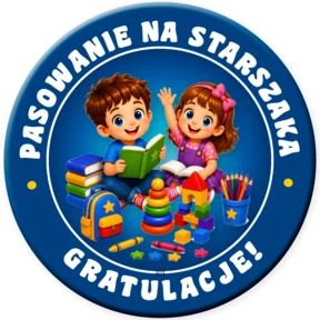 Przypinka Pasowanie na Starszaka