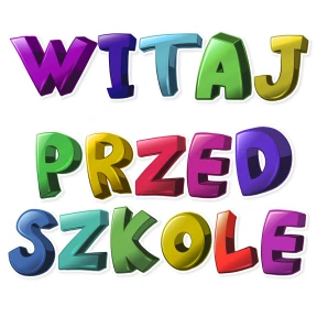 Dekoracja przedszkolna – Witaj przedszkole